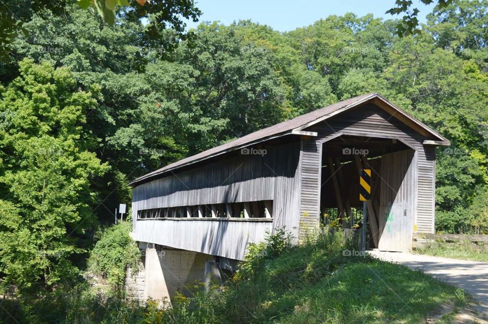 Creek Road Covered Bridge, near Conneaut, OH