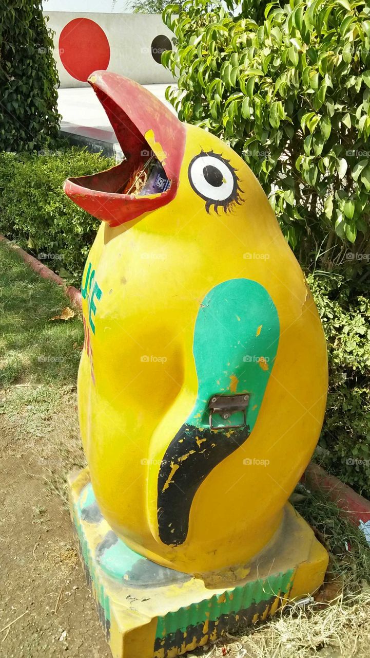 Beautiful Artistic Sculpture of a bird.