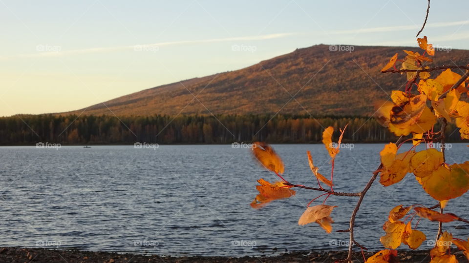 mountain kachkanar in the Urals in Russia