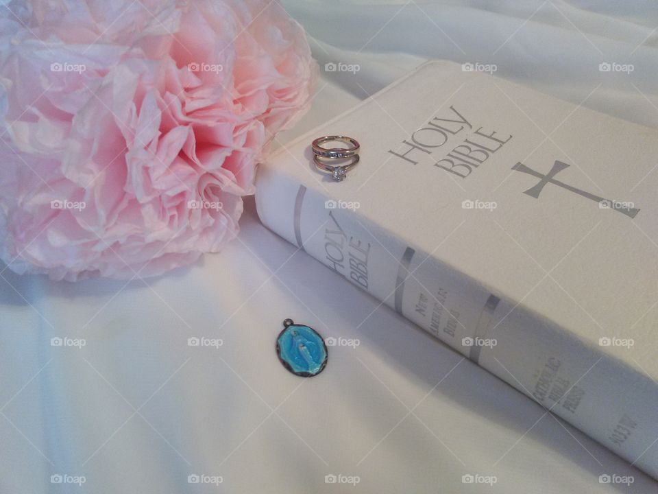 wedding day. Something old, something new, something borrowed, something blue