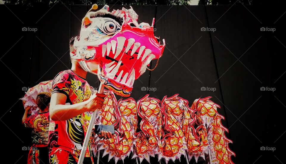 Dragon dancer