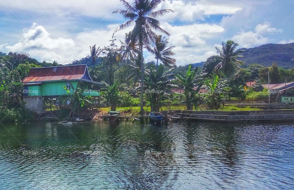 matano lake - green house
