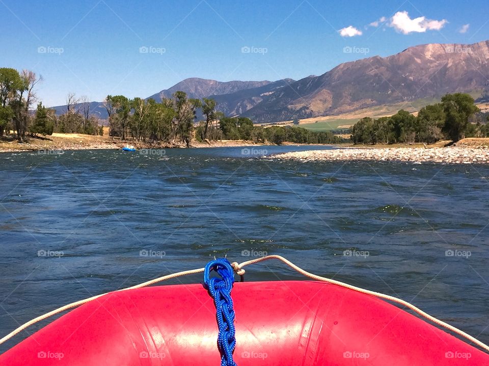 Scenic Yellowstone River 