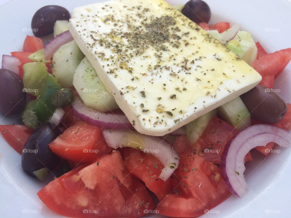 Greek salad 