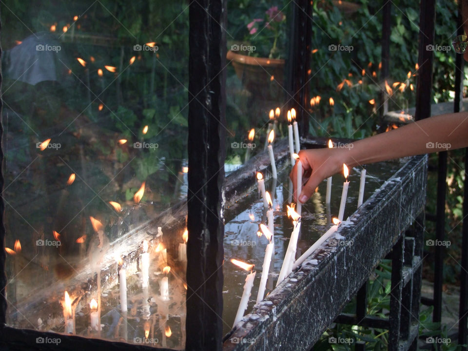 fire candle hope wish by byg