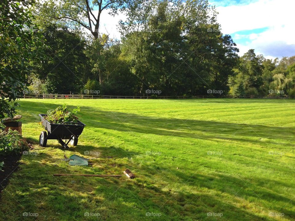 A day at work as a gardener