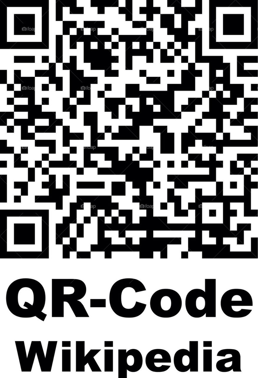 QR-Code Wikipedia.