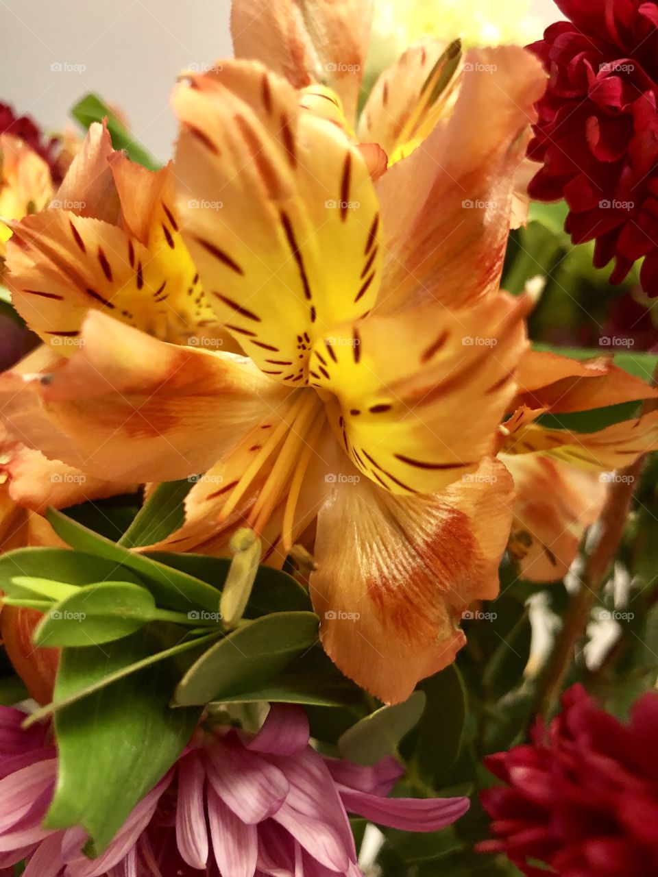 Mixed fresh Flowers bouquet 