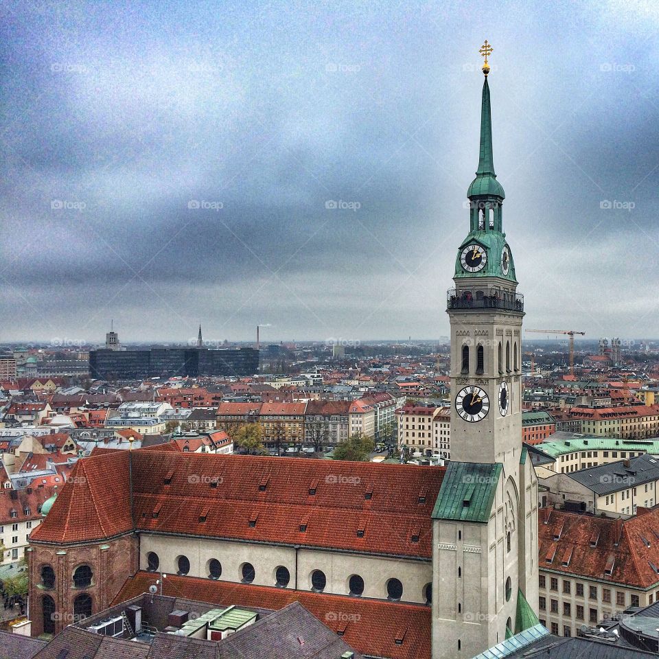 Munich. Germany from above 