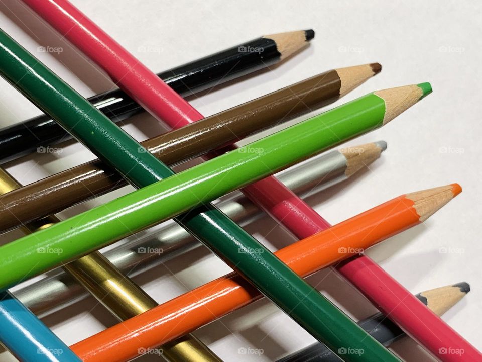 Colored pencils 