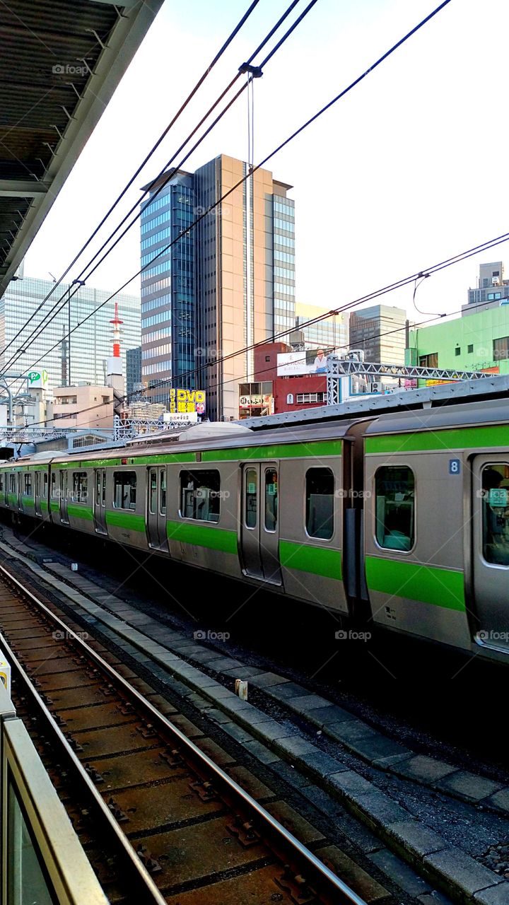 Train in Tokyo