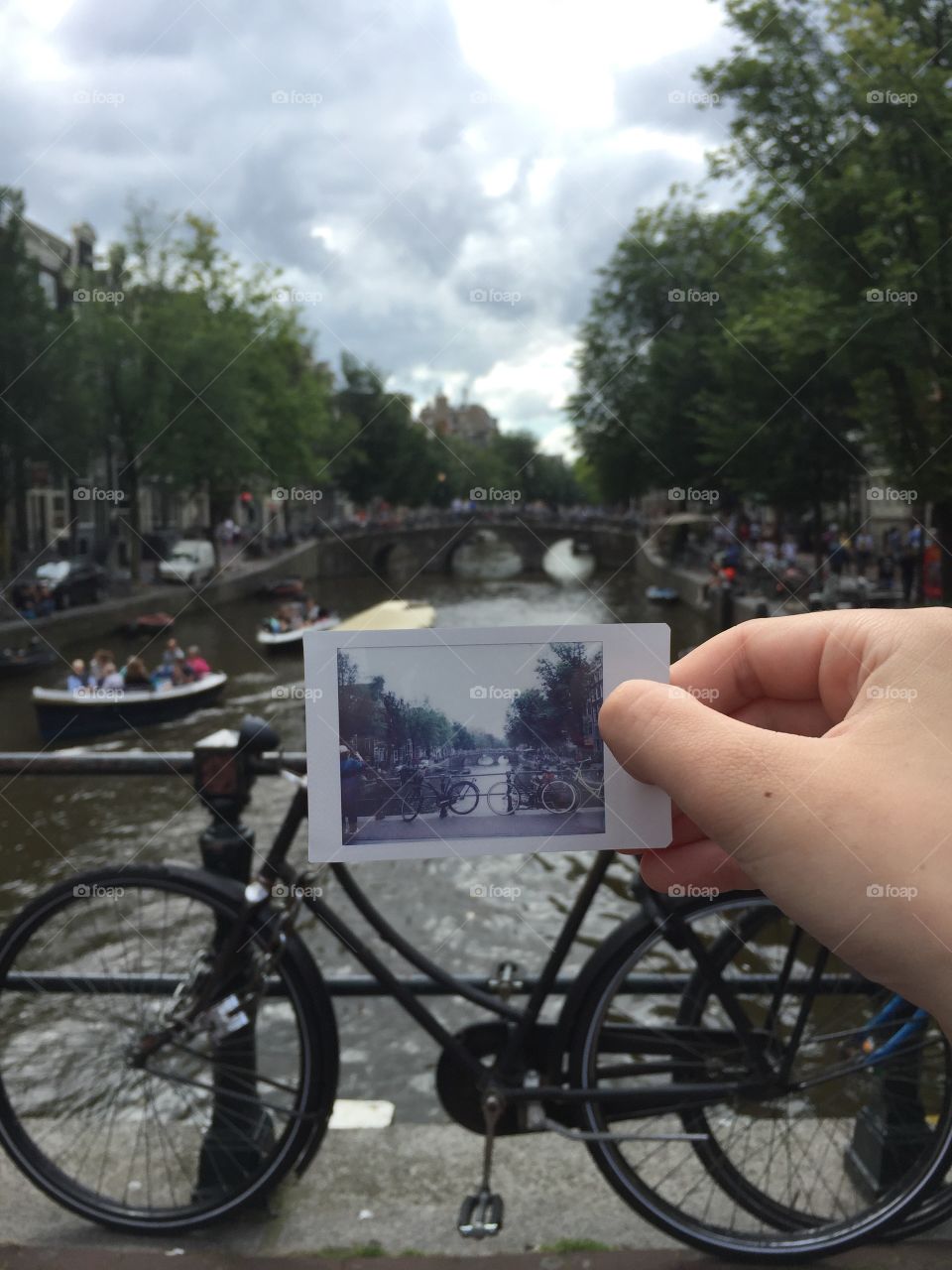 Polaroid of Amsterdam 