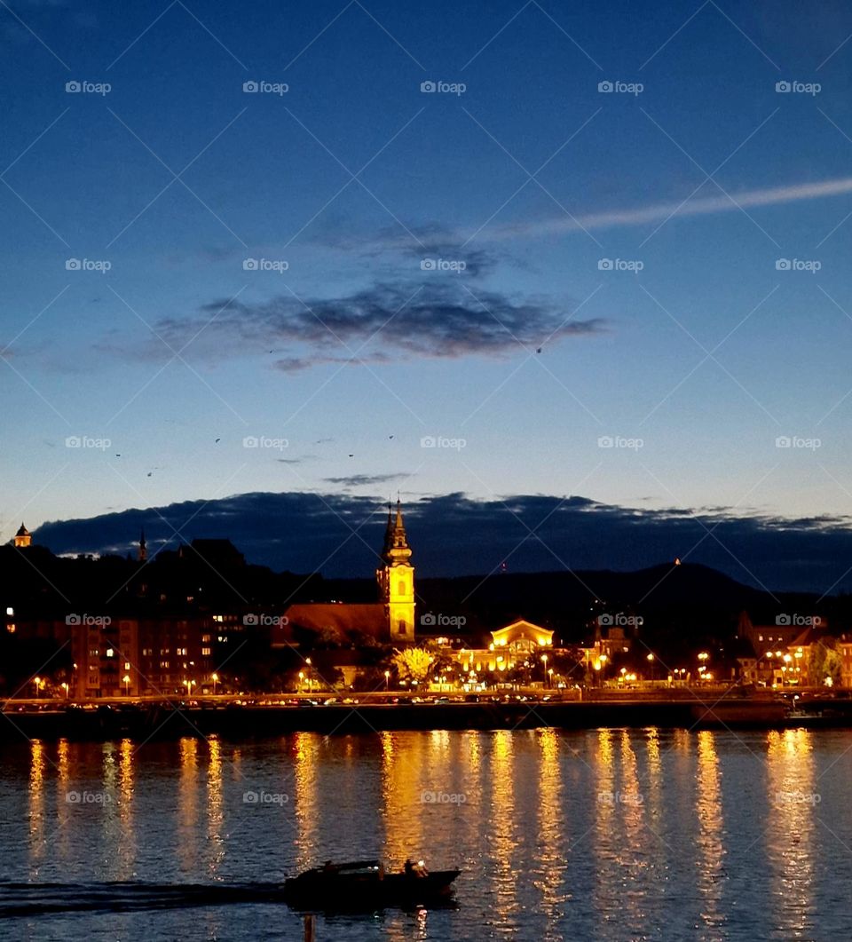 Budapest at night