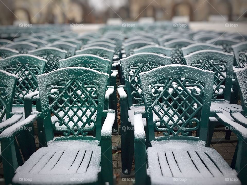 White and green