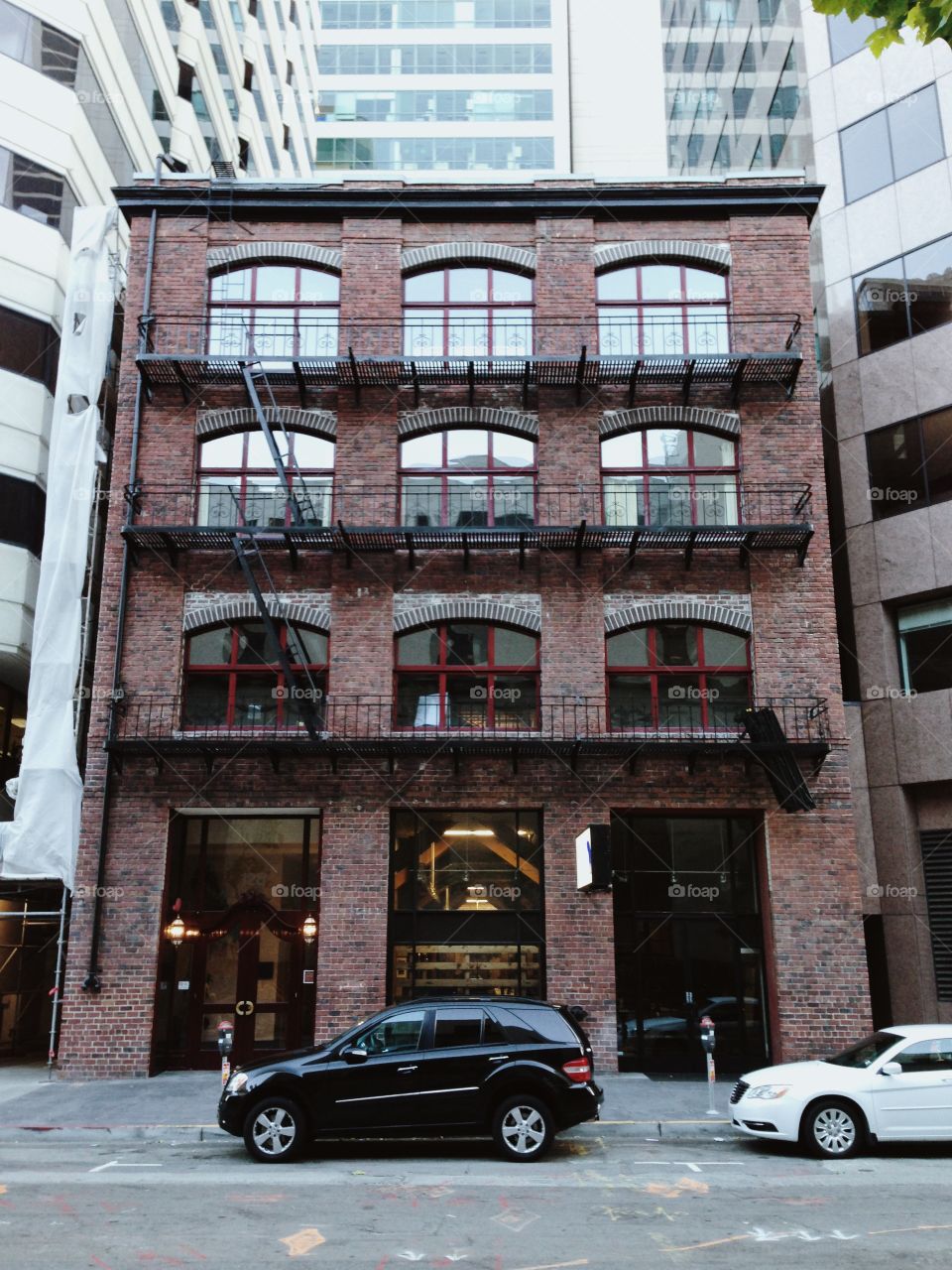 A building in San Francisco.