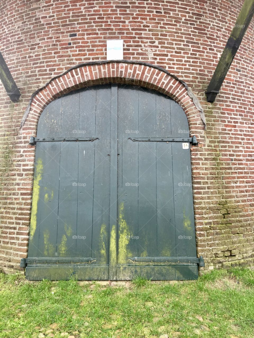 Wind mill door in Holland 