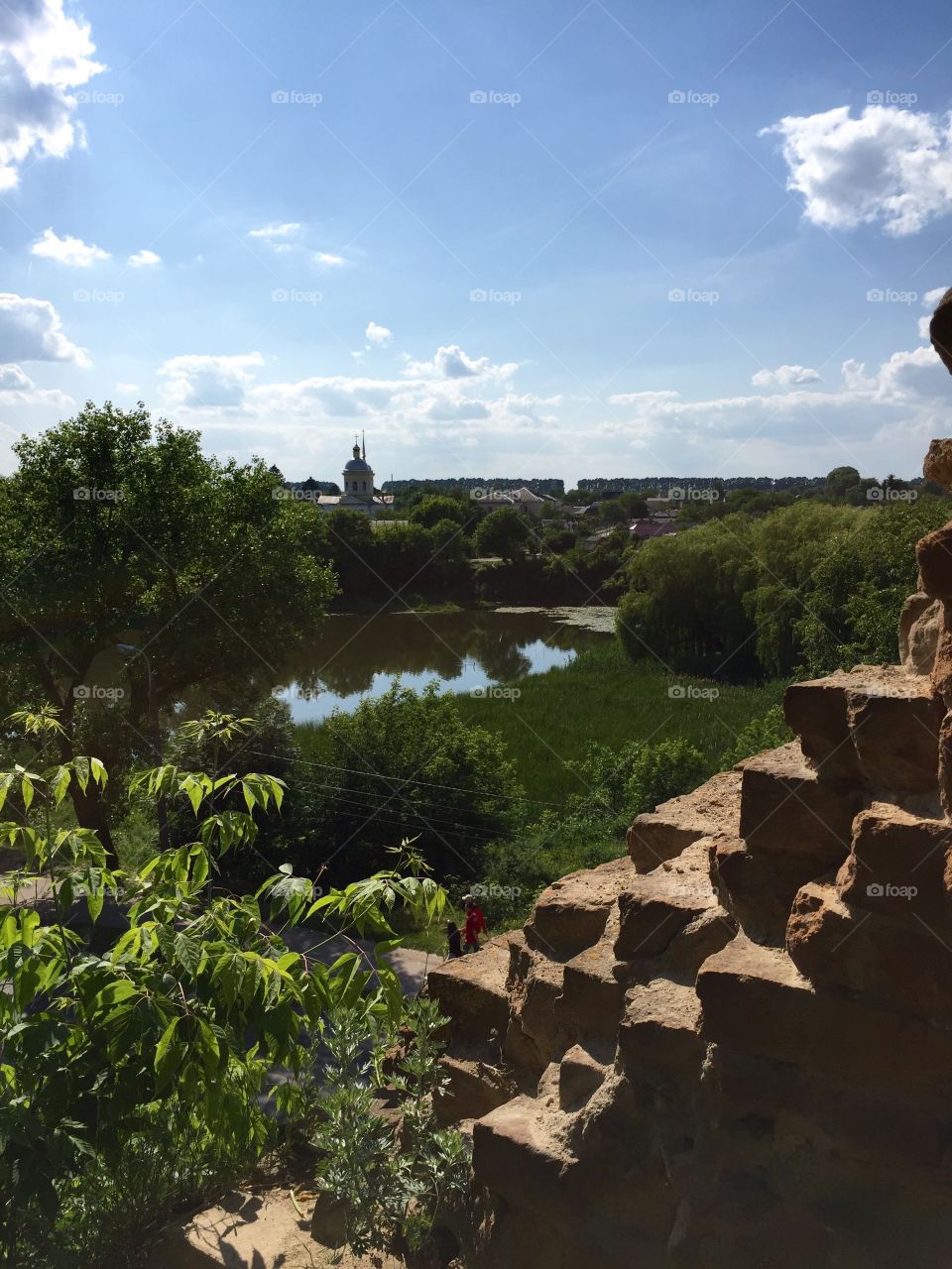 Landscape on Berdychiv city