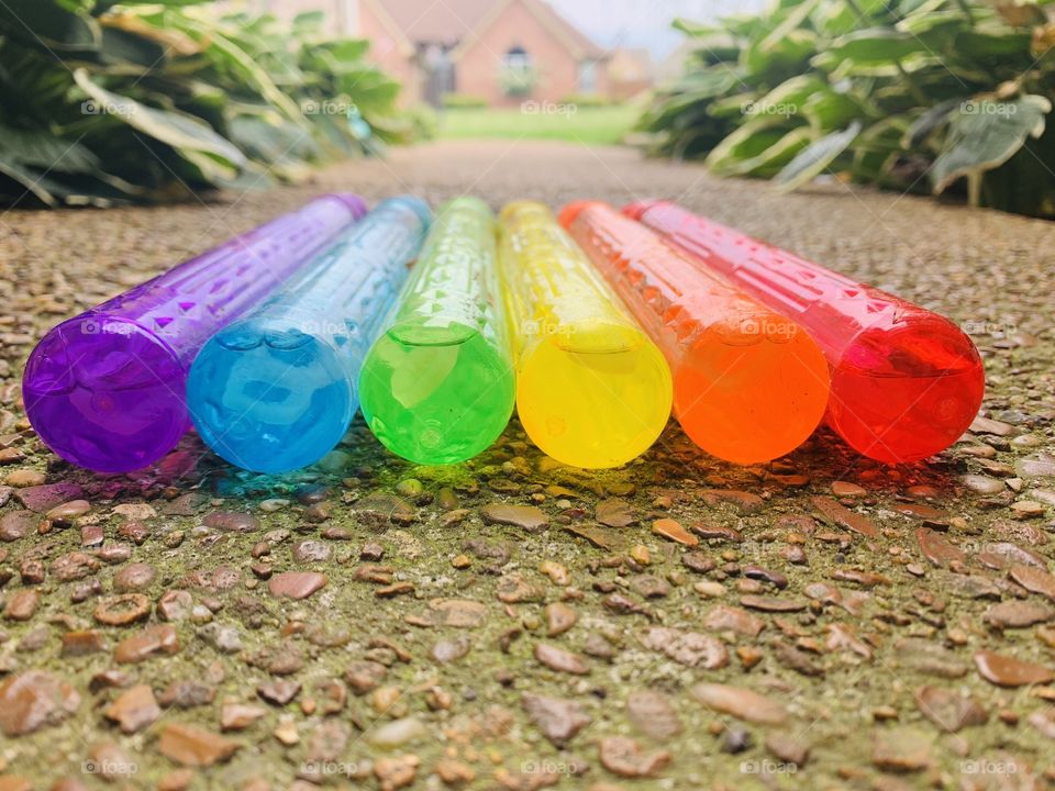 Bubble Wand Rainbow