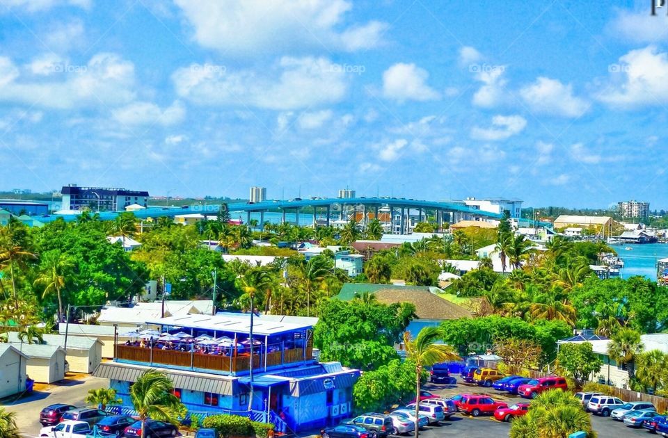 A view overlooking Fort Myers Beach Florida
