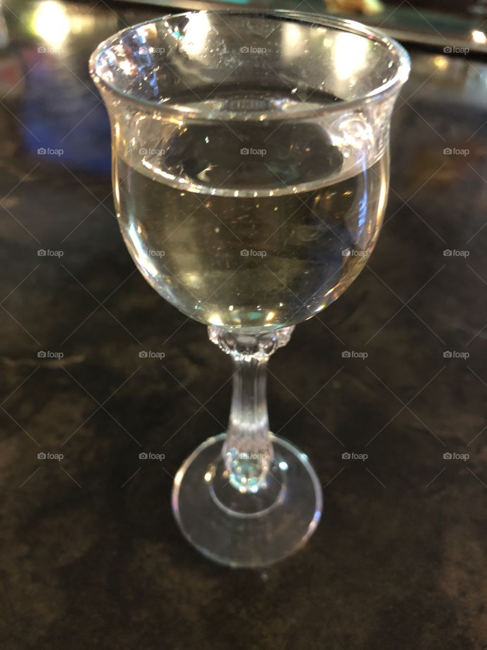 Tiny wine glass