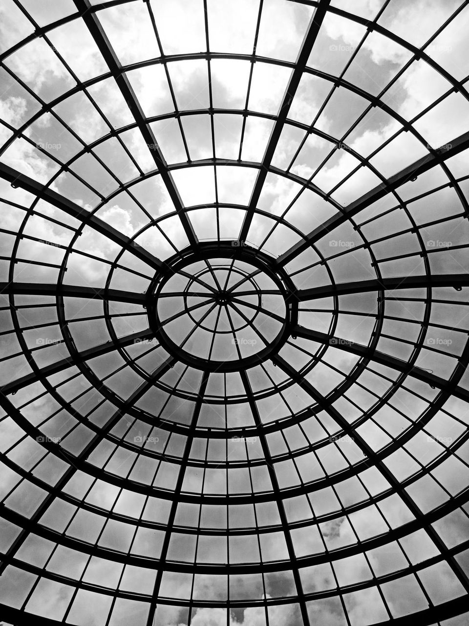 Mall dome for natural light