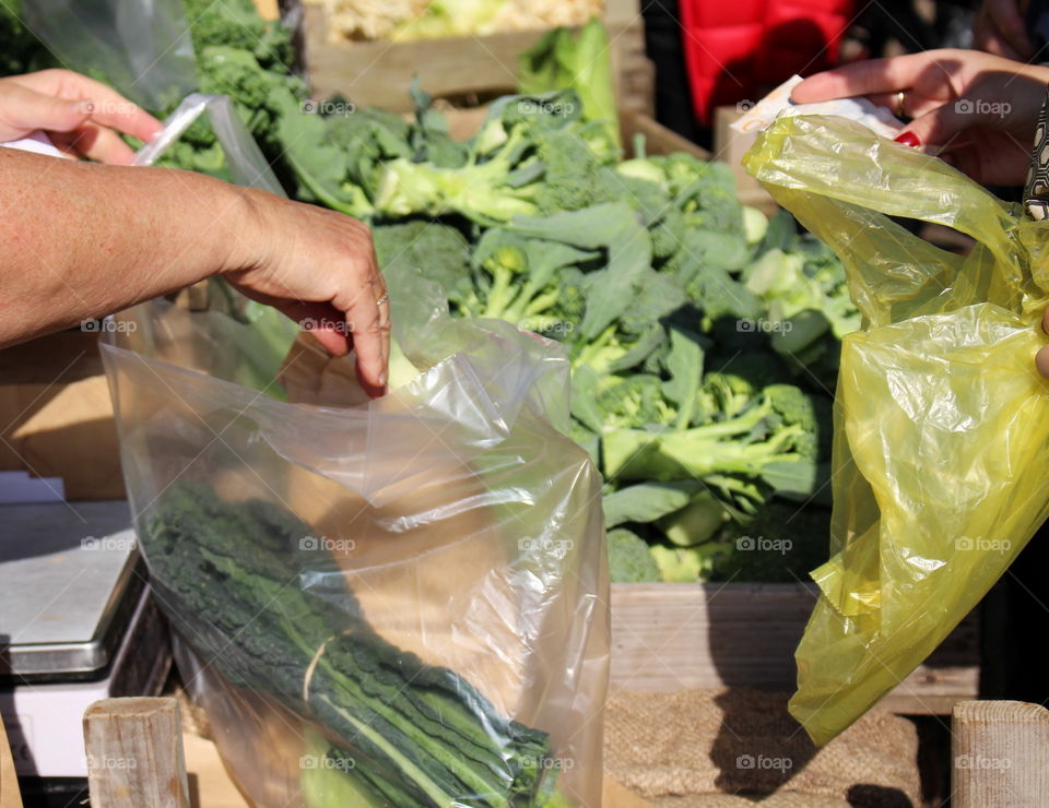 Local autumn market