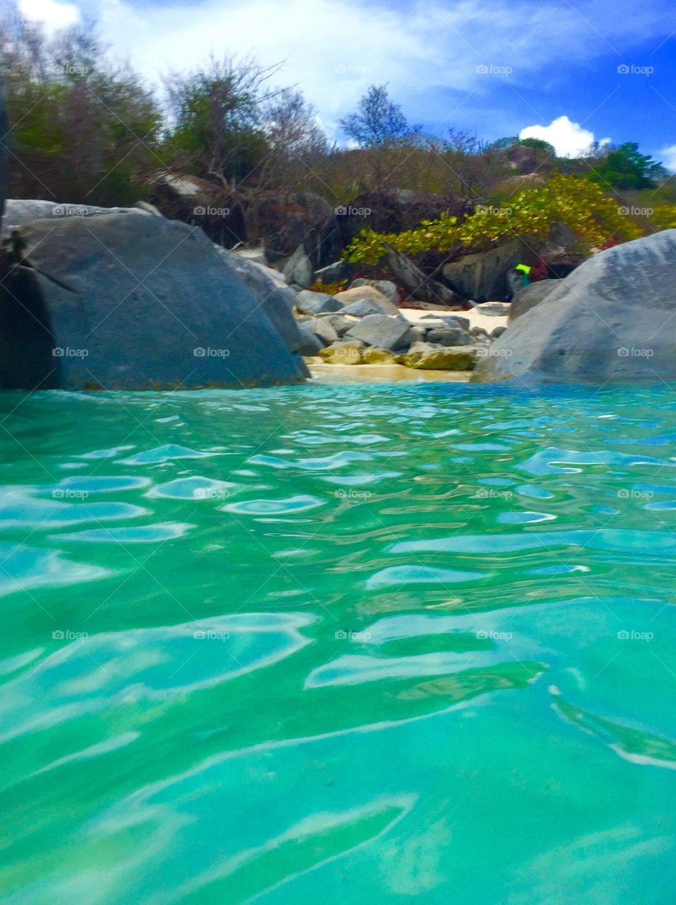View of tortola island