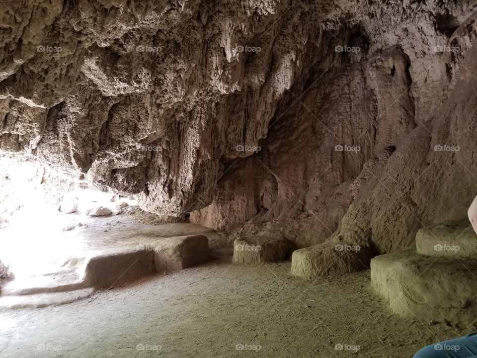 cave from water