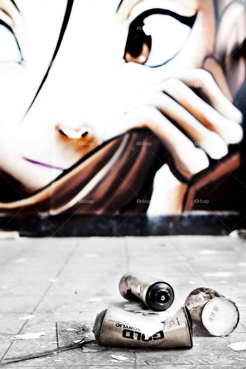 graffiti art paint cans by ilsem16