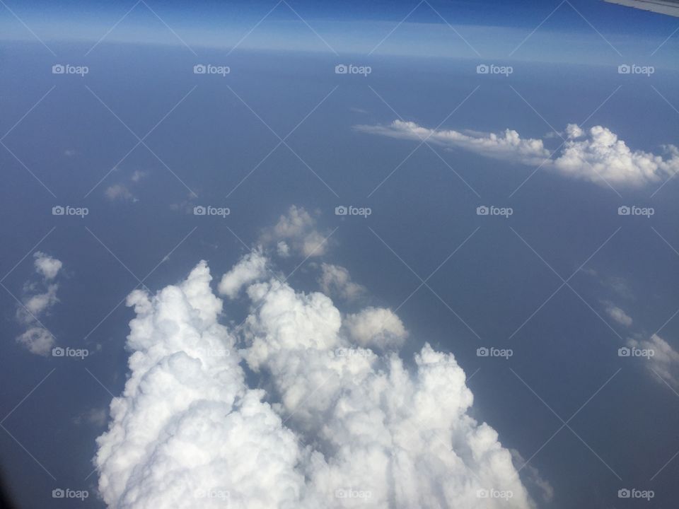 Top view cloud 