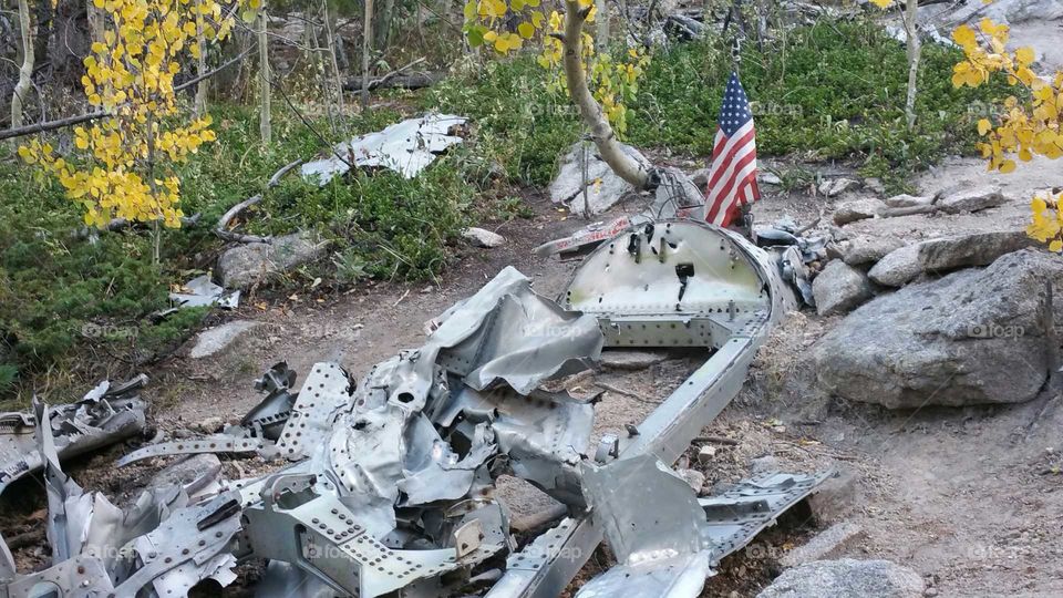 Military Plane Wreck