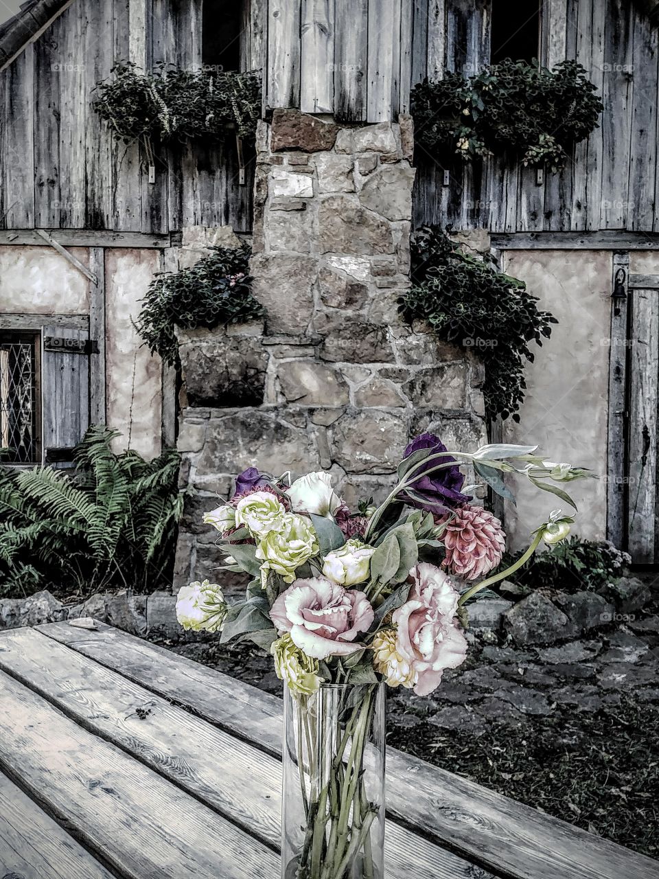 Flowers & The Chimney
