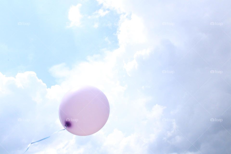 Purple balloon 🥰💜🎈