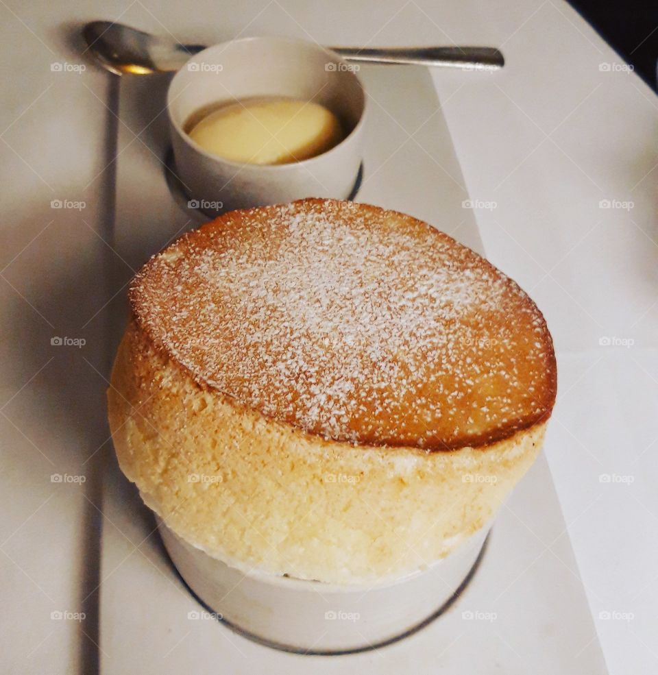 soufflé au Pavé d'auge