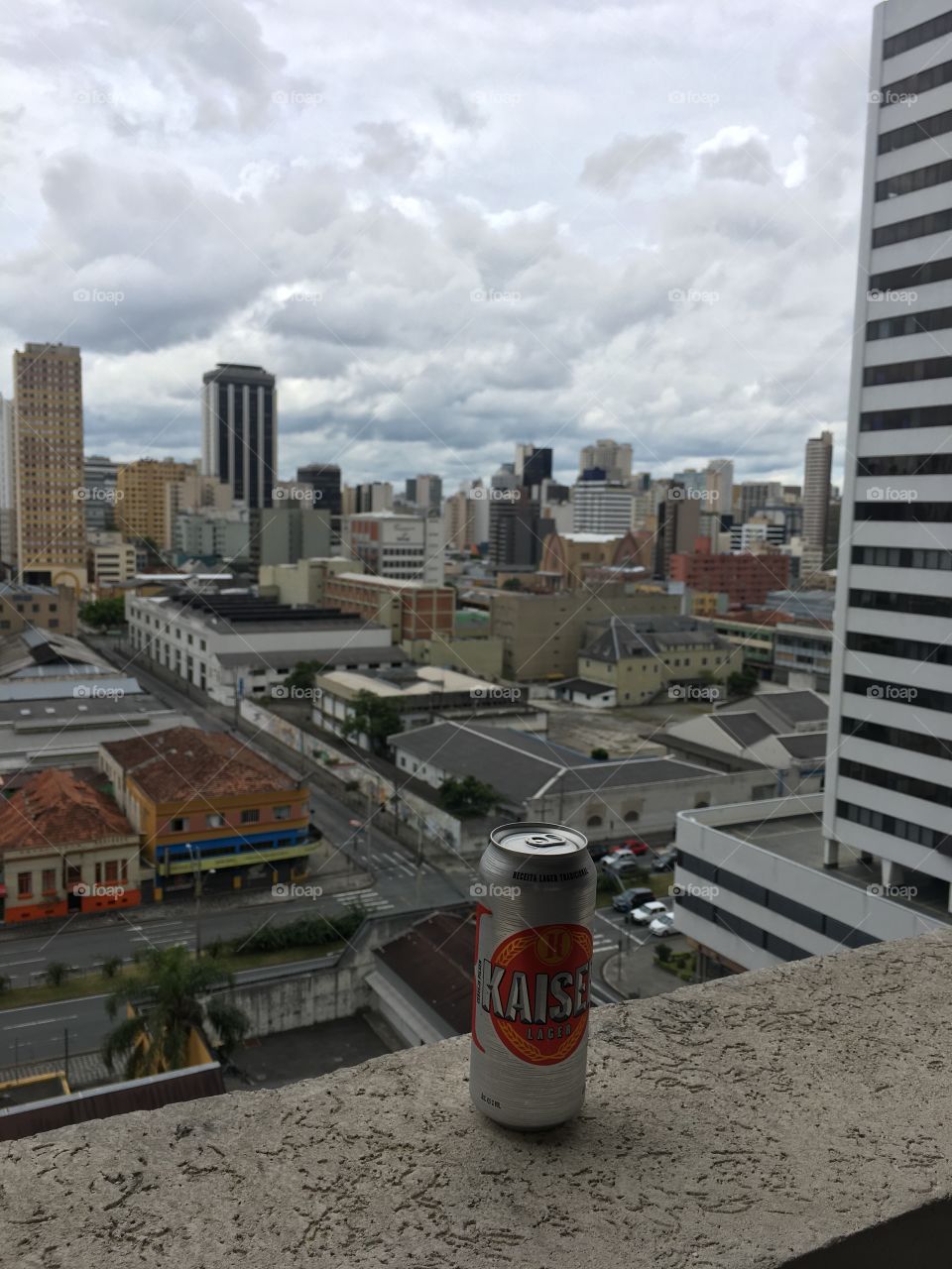 Cerveja Kaiser city Curitiba Brasil 