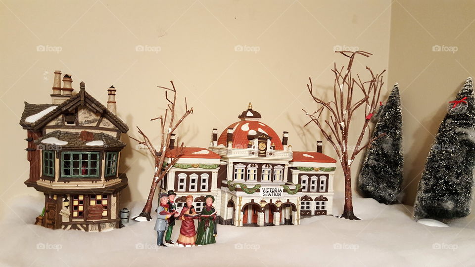 Christmas village. department 56