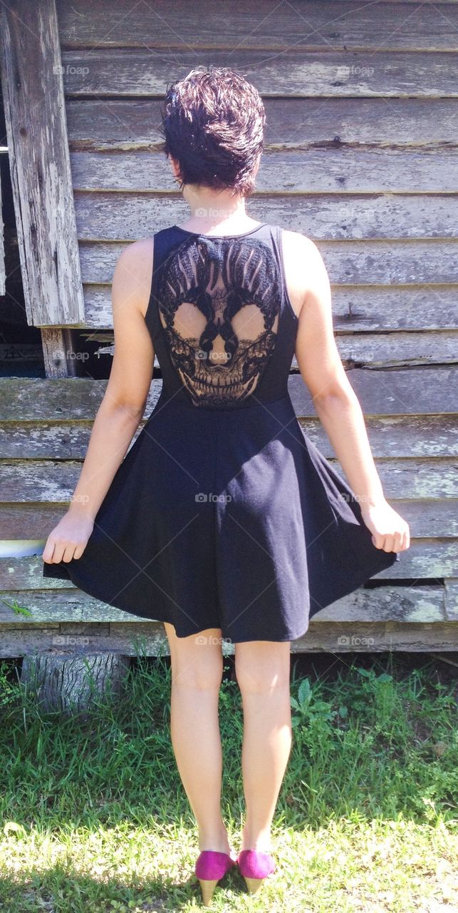 Skull dress