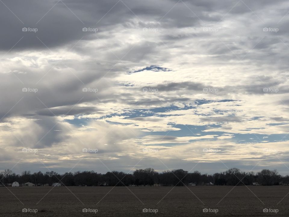 Lovely clouded sky