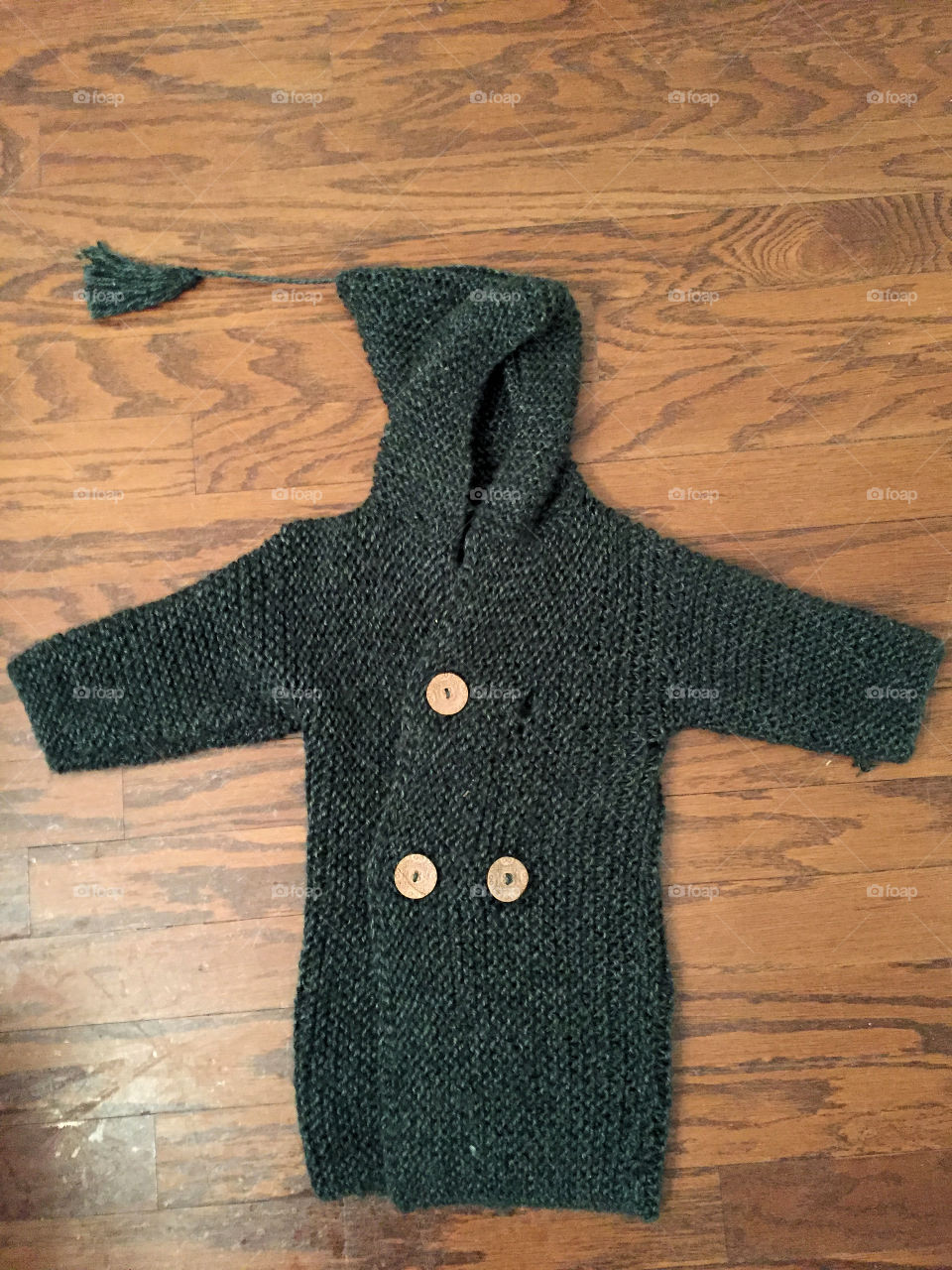 Handmade knit sweater