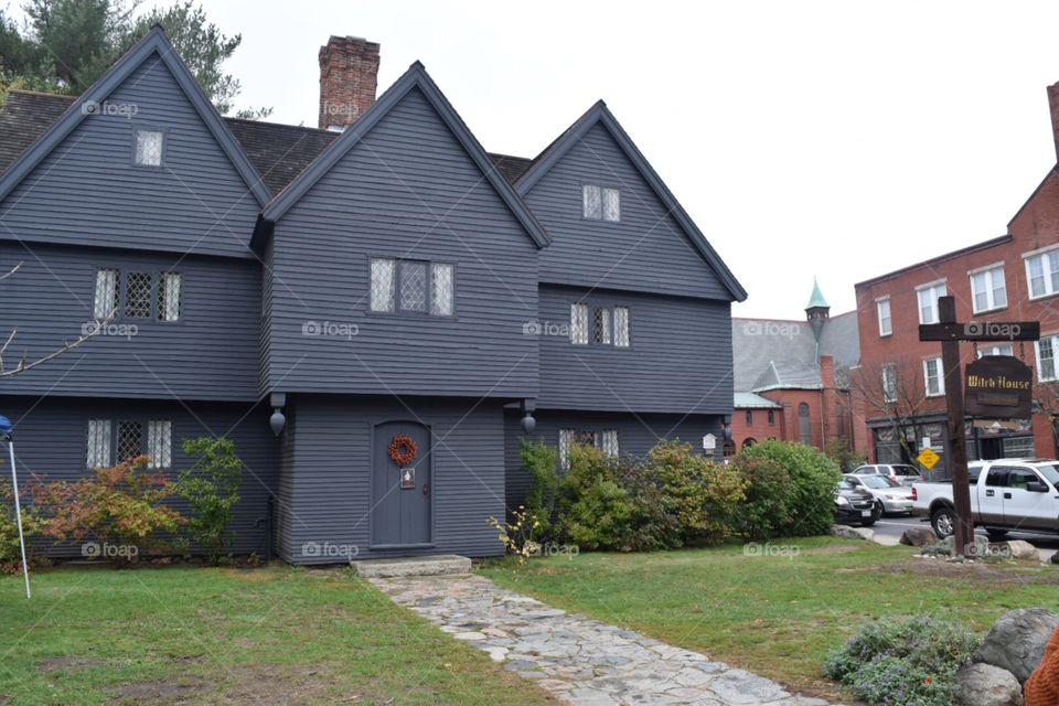 Witches house in Salem, Massachusetts 