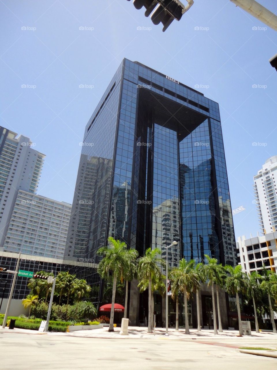 Building in financial district 