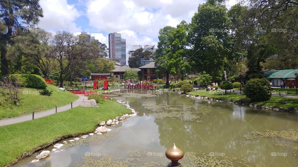 Jardim japonês. Buenos Aires.