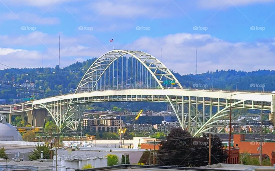 The Fremont Bridge