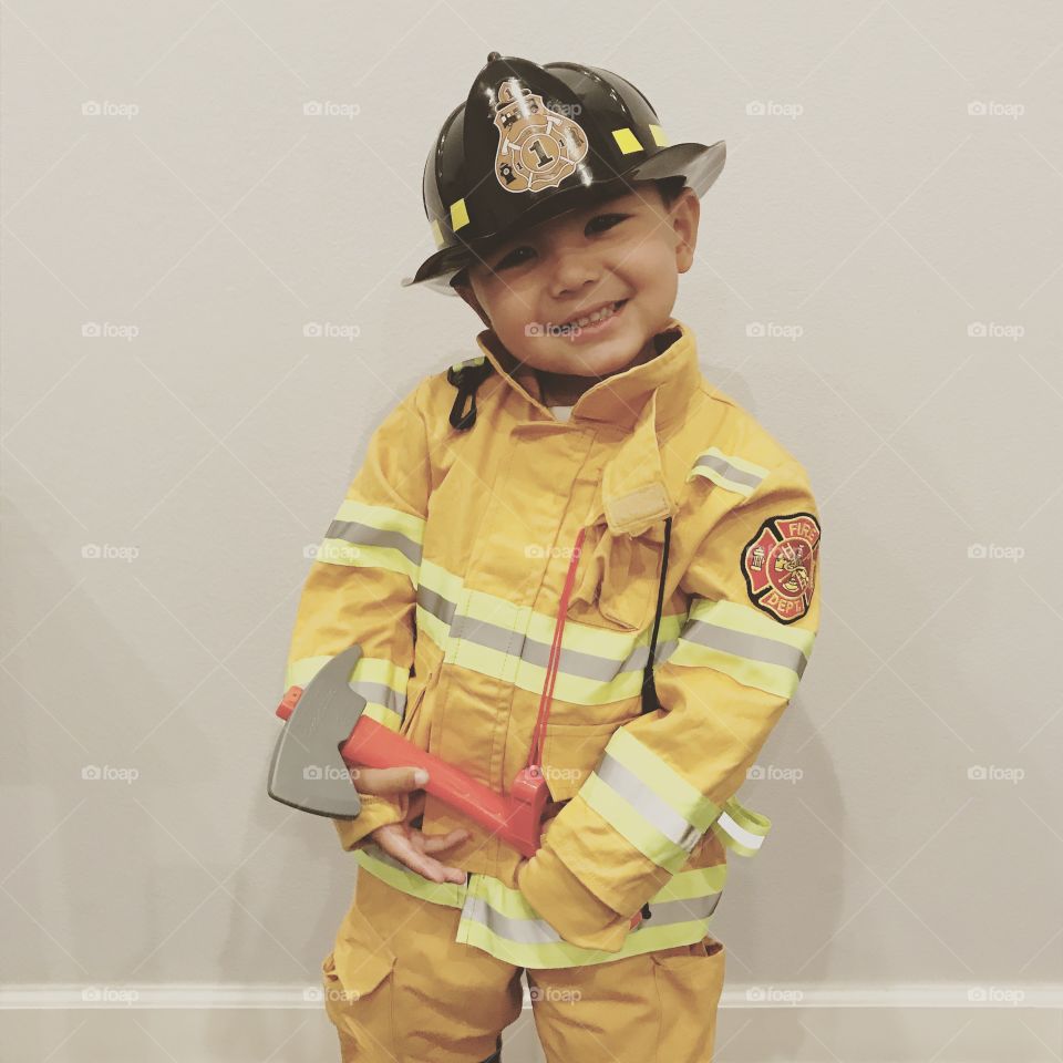 Cute Fireman