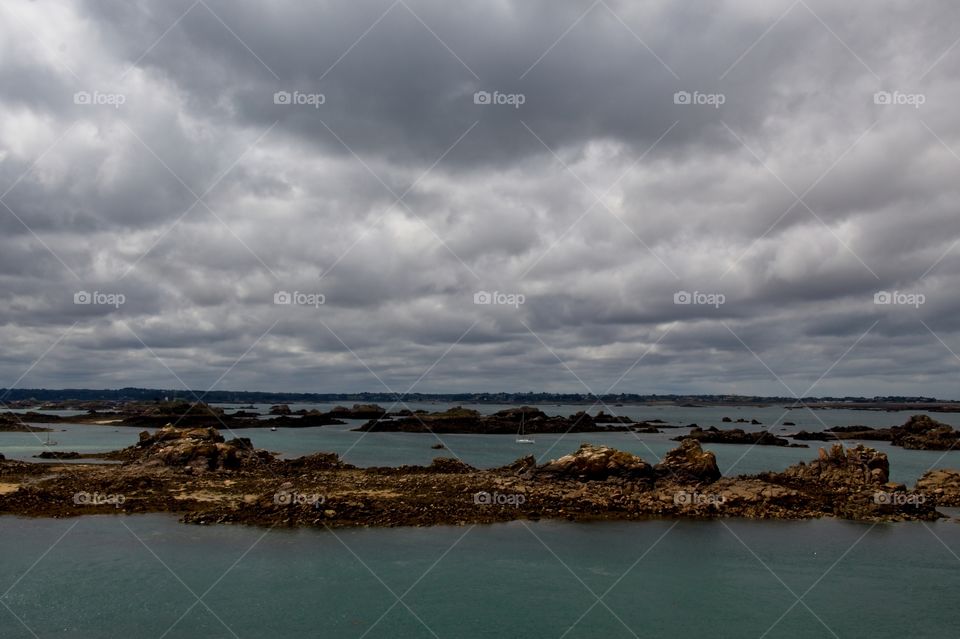 view of the bay of the sea