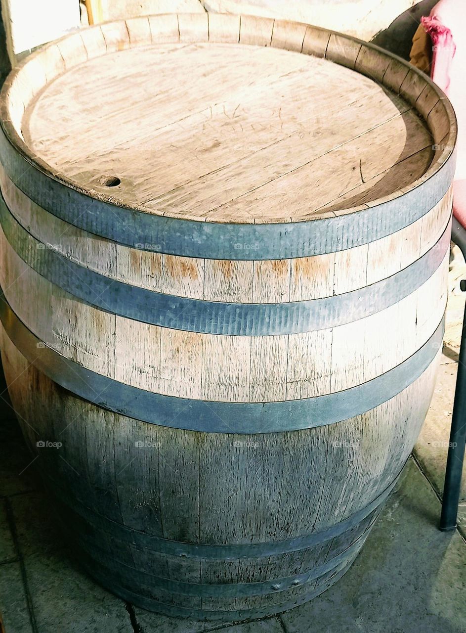 Wooden barrel