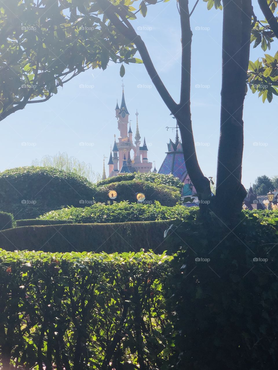 Disneyland Paris castle of sleeping beauty