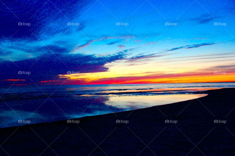 Where sky meets water