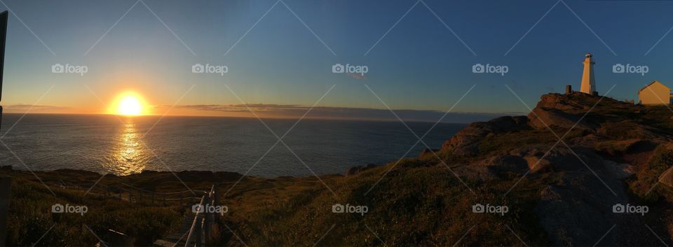 Sunrise at Cape Spear