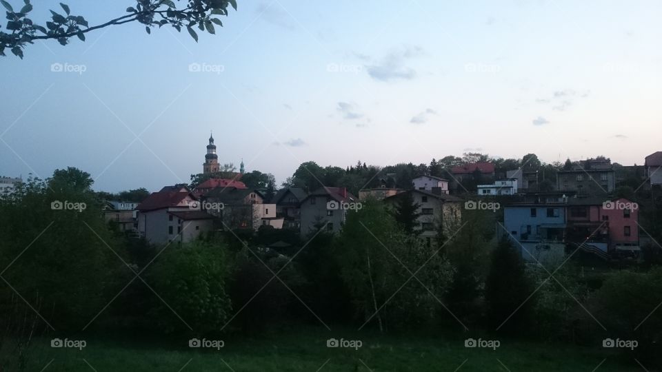 Wodzisław Śląski city view
